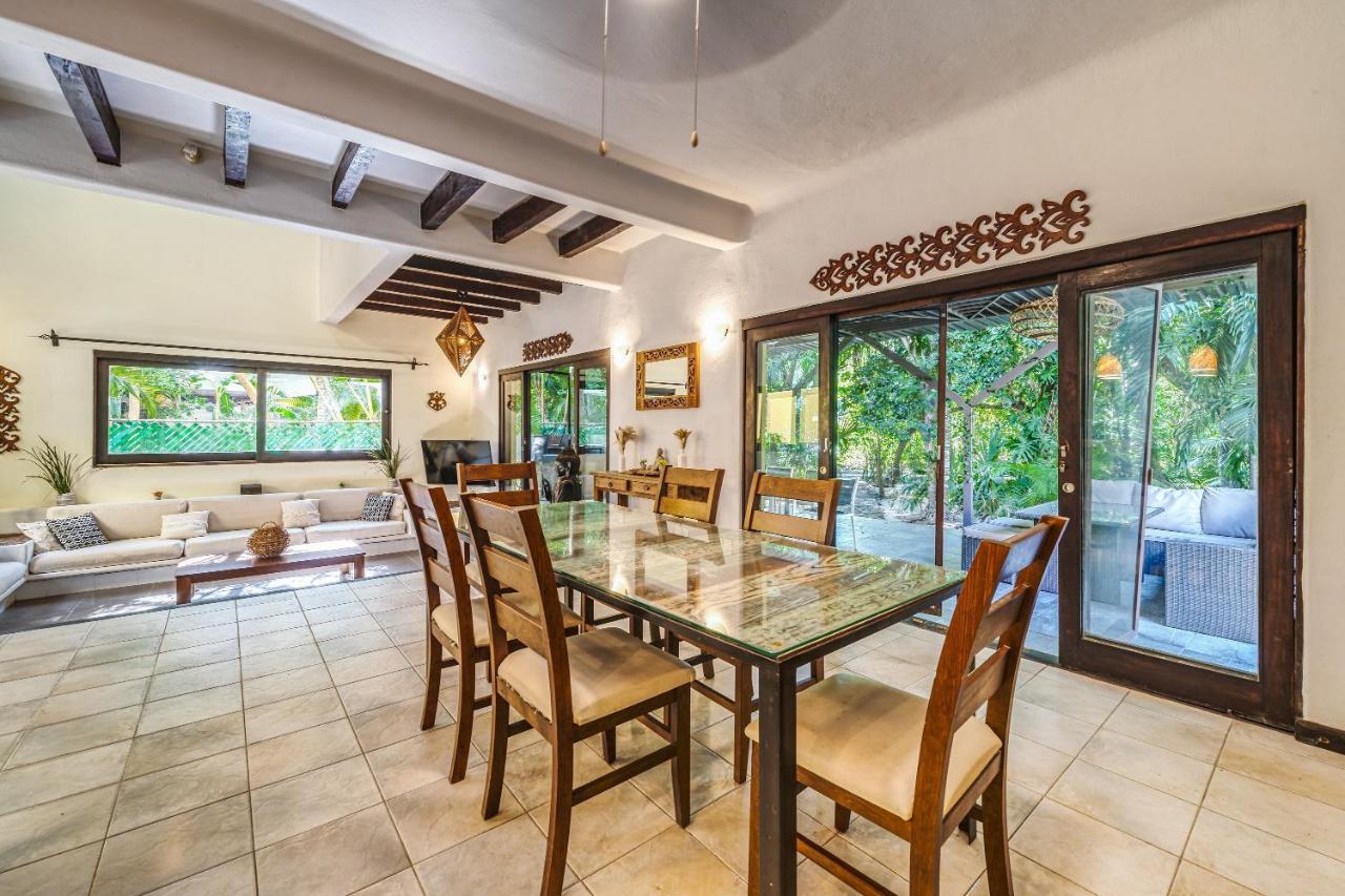 Beautiful House In Playacar 4 Bedrooms Beach Tennis Ac ปลายาเดลการ์เมน ภายนอก รูปภาพ